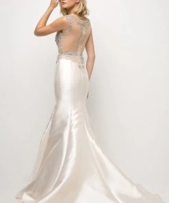 Beaded 2 Piece Mermaid Gown By Cinderella Divine 8990