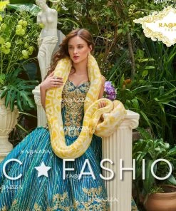 Ragazza Fashion 2-Piece V-Neck Quinceanera Dress By Ragazza D20-520 Quinceañera