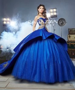 Ragazza Fashion Strapless Quinceanera Dress By Ragazza B54-354