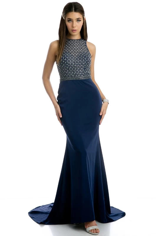 Beaded Bodice Mermaid Dress By Juliet 649 Prom 3 Beaded Bodice Mermaid Dress By Juliet 649 Prom