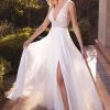 Beaded Chiffon Wedding Gown By Cinderella Divine TY12 2 Beaded Chiffon Wedding Gown By Cinderella Divine TY12