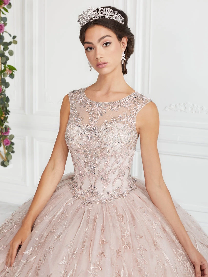 Quinceañera Beaded Illusion Quinceanera Dress By House Of Wu 26942 5 Quinceañera Beaded Illusion Quinceanera Dress By House Of Wu 26942