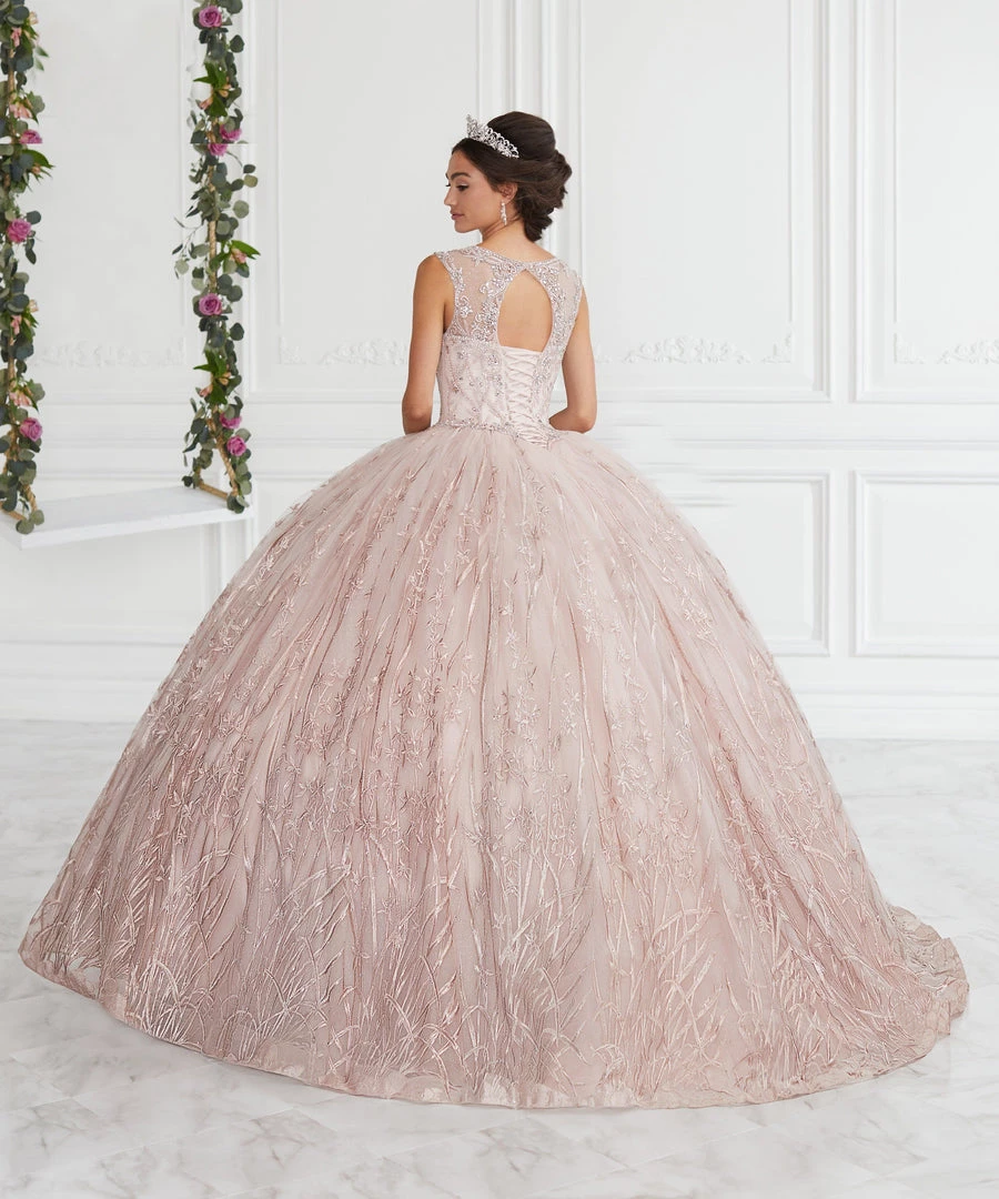 Quinceañera Beaded Illusion Quinceanera Dress By House Of Wu 26942 4 Quinceañera Beaded Illusion Quinceanera Dress By House Of Wu 26942