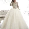Beaded Long Sleeved Quinceanera Dress By House Of Wu 26875