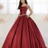 House Of Wu Fiesta Gowns Quinceañera Beaded Off Shoulder Quinceanera Dress By Fiesta Gowns 56350