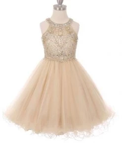 Beaded Short Halter Dress With Ruffled Skirt By Cinderella Couture 5022 Prom 20 Beaded Short Halter Dress With Ruffled Skirt By Cinderella Couture 5022 Prom