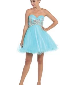 Beaded Short Sweetheart Dress With Ruffled Skirt By Star Box 6058 Prom 14 Beaded Short Sweetheart Dress With Ruffled Skirt By Star Box 6058 Prom