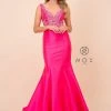 Prom Beaded Sleeveless Mermaid Dress By Nox Anabel 8307