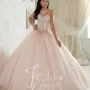 Quinceañera Beaded Strapless Dress By House Of Wu Fiesta Gowns 56287