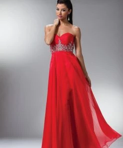 Prom Beaded Sweetheart Strapless Gown By Cinderella Divine 7664