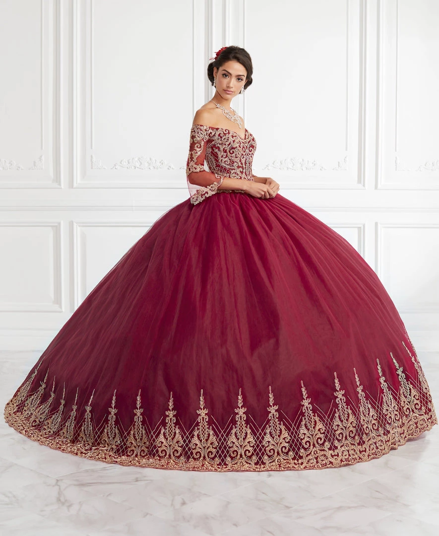 Bell Sleeve Off Shoulder Quinceanera Dress By House Of Wu 26948 3 Bell Sleeve Off Shoulder Quinceanera Dress By House Of Wu 26948