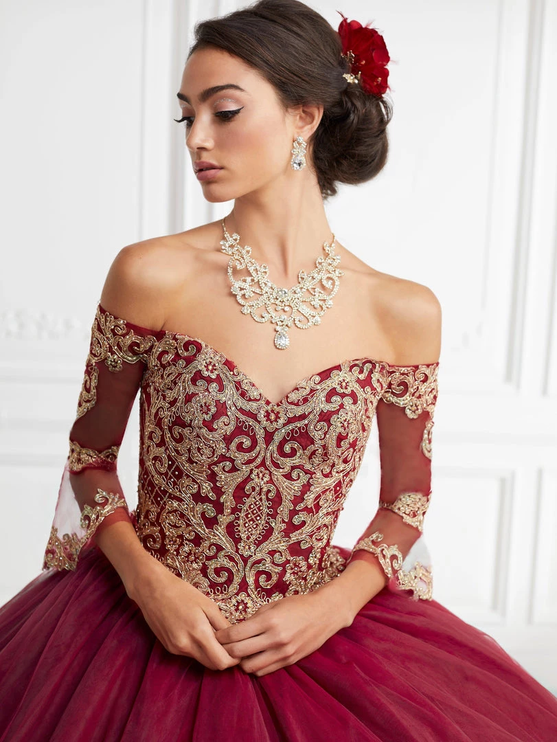 Bell Sleeve Off Shoulder Quinceanera Dress By House Of Wu 26948 5 Bell Sleeve Off Shoulder Quinceanera Dress By House Of Wu 26948