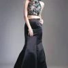 Prom Floral Two Piece Mermaid Dress By Cinderella Divine 83699