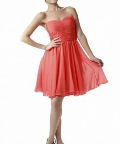 Prom Blue Ruched Short Strapless Sweetheart Dress By Poly USA 21 Prom Blue Ruched Short Strapless Sweetheart Dress By Poly USA