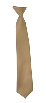 Vesuvio Napoli Boys Kids Boys Beige Clip On Necktie 3 Vesuvio Napoli Boys Kids Boys Beige Clip On Necktie