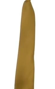 Vesuvio Napoli Boys Boys Gold Clip On Necktie Kids