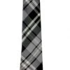 Vesuvio Napoli Boys Boys Gray Plaid Clip On Necktie