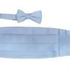Vesuvio Napoli Boys Light Blue Cummerbund And Bow Tie Set