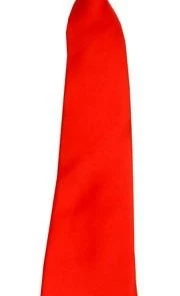 Vesuvio Napoli Boys Boys Red Clip On Necktie Kids