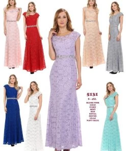 Cap Sleeve Lace Dress With Beaded Waist By Lenovia 5131 Prom 33 Cap Sleeve Lace Dress With Beaded Waist By Lenovia 5131 Prom
