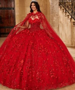 Mary's Bridal Quinceañera Cape Quinceanera Dress By Alta Couture MQ3075