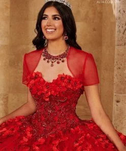 Mary's Bridal Quinceañera Cape Quinceanera Dress By Alta Couture MQ3075