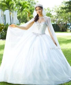 Quinceañera Cape Quinceanera Dress By House Of Wu 26001