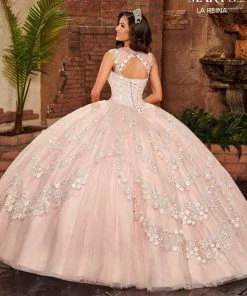 Cape Quinceanera Dress By Mary's Bridal MQ2134 Quinceañera