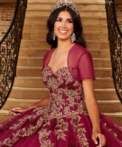 Cape Quinceanera Dress By Mary's Bridal MQ2149 Quinceañera