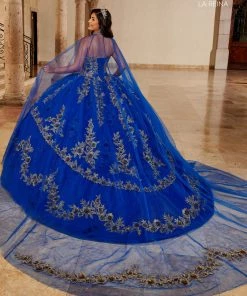 Cape Quinceanera Dress By Mary's Bridal MQ2149 Quinceañera