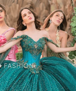 Ragazza Fashion Cape Quinceanera Dress By Ragazza DV87-587 Quinceañera