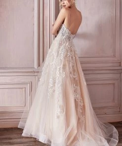 Champagne Bridal Gown By Cinderella Divine CM320