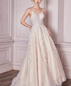 Champagne Bridal Gown By Cinderella Divine CM320