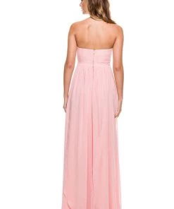 Chiffon Long Convertible Sweetheart Dress By Nox Anabel 7124