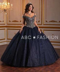 House Of Wu Fiesta Gowns Cold Shoulder Glitter Quinceanera Dress By Fiesta Gowns 56377 Quinceañera