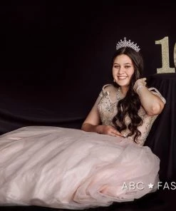 House Of Wu Fiesta Gowns Cold Shoulder Glitter Quinceanera Dress By Fiesta Gowns 56377 Quinceañera