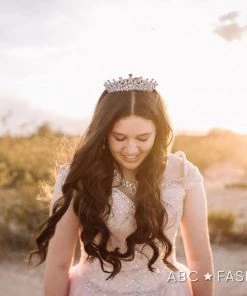 House Of Wu Fiesta Gowns Cold Shoulder Glitter Quinceanera Dress By Fiesta Gowns 56377 Quinceañera