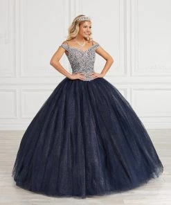 House Of Wu Fiesta Gowns Quinceañera Cold Shoulder Quinceanera Dress By Fiesta Gowns 56419