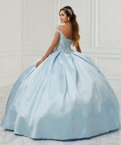 House Of Wu Fiesta Gowns Cold Shoulder Quinceanera Dress By Fiesta Gowns 56429 Quinceañera