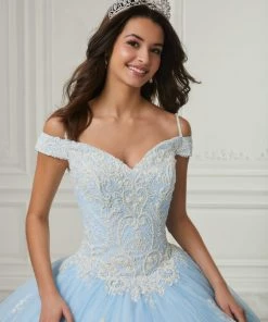 Cold Shoulder Quinceanera Dress By House Of Wu 26980 Quinceañera
