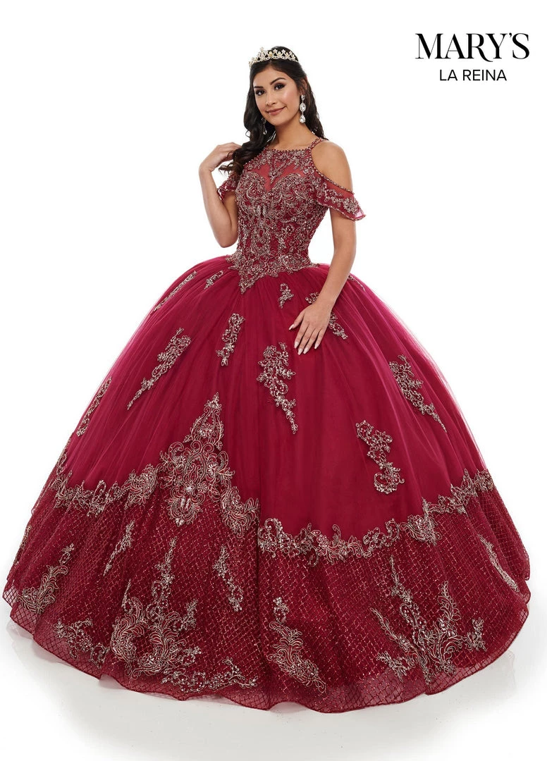 Cold Shoulder Quinceanera Dress By Mary's Bridal MQ2099 Quinceañera 10 Cold Shoulder Quinceanera Dress By Mary's Bridal MQ2099 Quinceañera