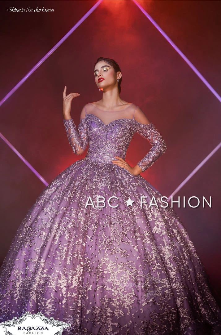 Ragazza Fashion Cold Shoulder Quinceanera Dress By Ragazza DV77-577 Quinceañera 7 Ragazza Fashion Cold Shoulder Quinceanera Dress By Ragazza DV77-577 Quinceañera