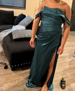 Convertible Charmeuse Gown By Cinderella Divine 7488