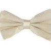 Vesuvio Napoli Cream Silk Bow Ties 2 Vesuvio Napoli Cream Silk Bow Ties