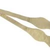 Vesuvio Napoli Men Cream Silk Self Tie Bow Ties 2 Vesuvio Napoli Men Cream Silk Self Tie Bow Ties