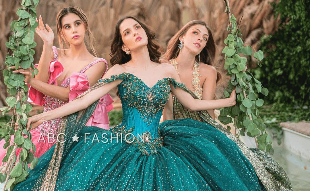 Ragazza Fashion Crop Top Quinceanera Dress By Ragazza D85-585 Quinceañera 9 Ragazza Fashion Crop Top Quinceanera Dress By Ragazza D85-585 Quinceañera