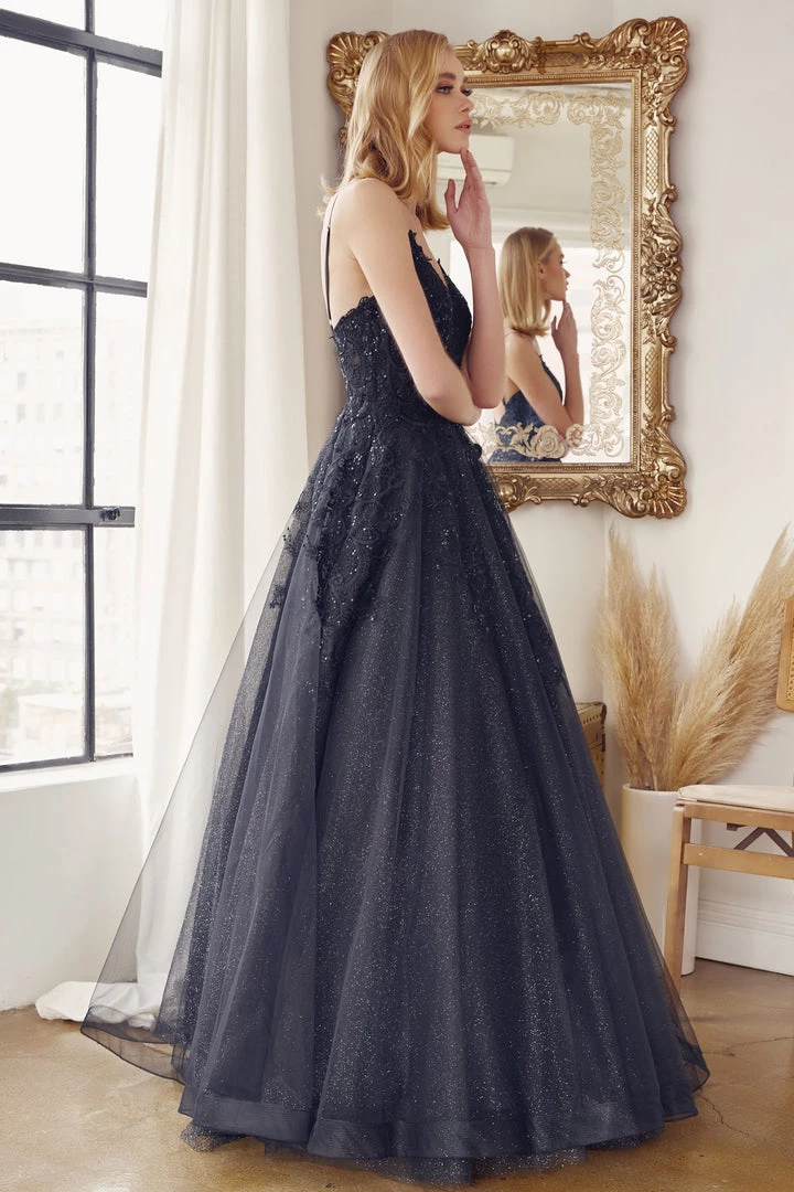 Prom Embellished Long Sleeveless Tulle Dress By Juliet 251 6 Prom Embellished Long Sleeveless Tulle Dress By Juliet 251