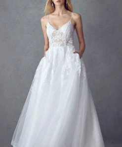 Prom Embellished Long Sleeveless Tulle Dress By Juliet 251 49 Prom Embellished Long Sleeveless Tulle Dress By Juliet 251