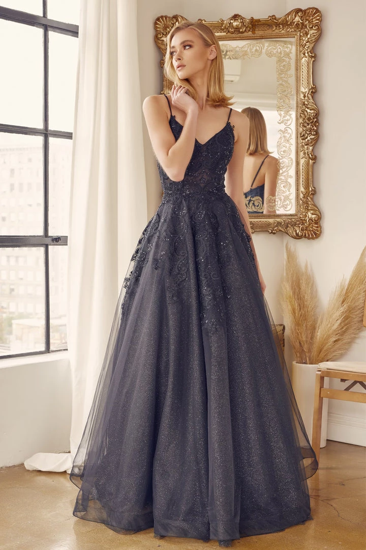 Prom Embellished Long Sleeveless Tulle Dress By Juliet 251 3 Prom Embellished Long Sleeveless Tulle Dress By Juliet 251