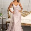 Embellished Overskirt Gown By Elizabeth K GL3043